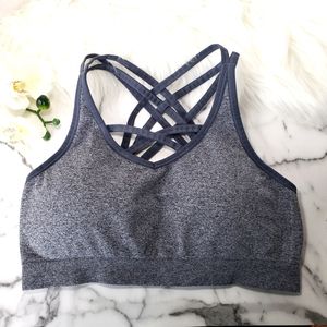 Reebok Seamless Front Interest Sports Bra